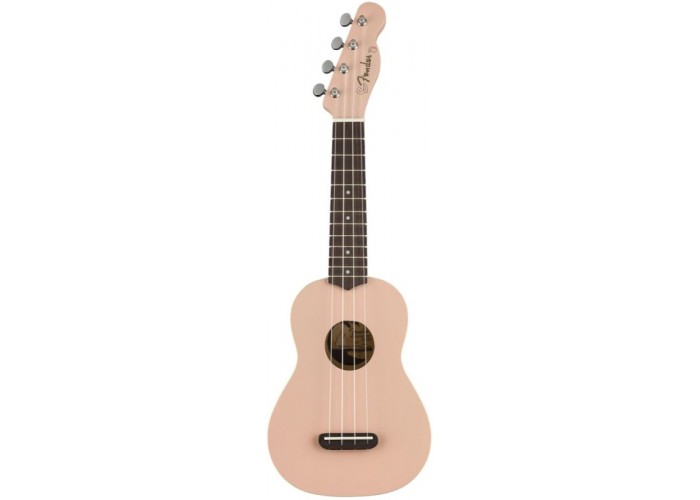 FENDER Venice Soprano Uke SHP NRW Укулеле сопрано, цвет розовый