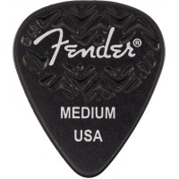 FENDER WAVELENGTH 351 MED 6 PK BLACK Медиаторы (упакованы по 6 шт.), средние