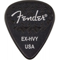 FENDER WAVELENGTH 351 X HVY 6 PK BLACK Медиаторы (упакованы по 6 шт.), экстра жесткие