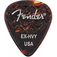 FENDER WAVELENGTH 351 X HVY 6 PK TORTOISESHELL Медиаторы (упакованы по 6 шт.), экстра жесткие