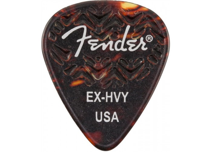 FENDER WAVELENGTH 351 X HVY 6 PK TORTOISESHELL Медиаторы (упакованы по 6 шт.), экстра жесткие