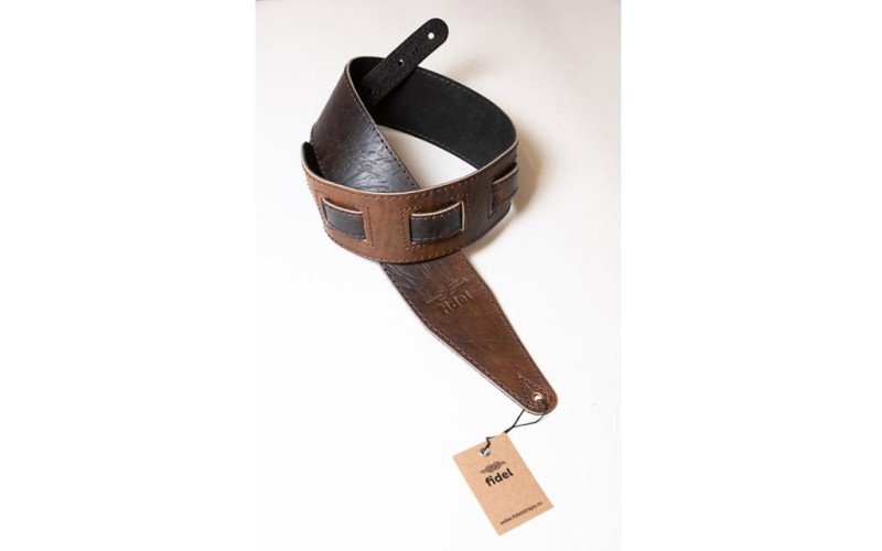 Fidel FL8007LT Leather Tigina Ремень для гитары, кожаный, ящерица