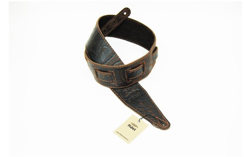 Fidel FL8008LT Leather Tigina ремень для гитары кожаный