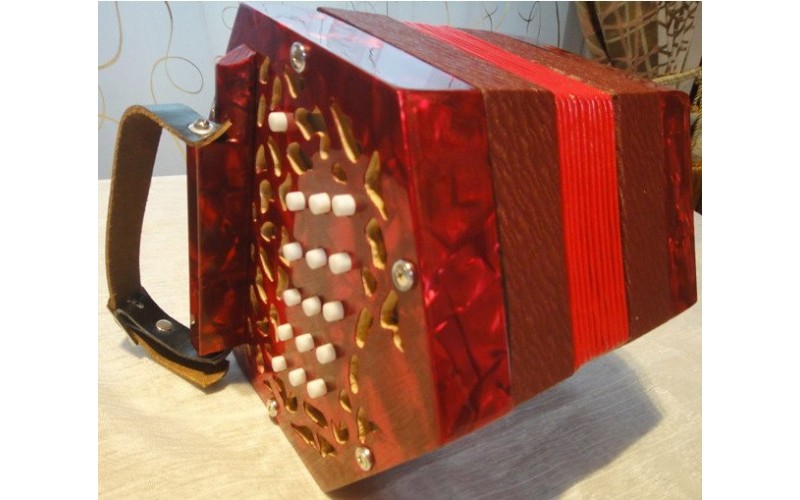 FIRSTON 30key Bandoneon Red - концертина (бандонеон)