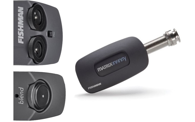 Fishman PRO-MAT-MBV Matrix Infinity Mic Blend Гитарный пьезозвукосниматель с предусилителем