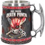 Five Finger Death Punch Tankard 15cm 15x11x14.5cm Сувенирная кружка Five Finger, лицензионная сувени