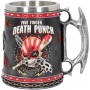 Five Finger Death Punch Tankard 15cm 15x11x14.5cm Сувенирная кружка Five Finger, лицензионная сувени