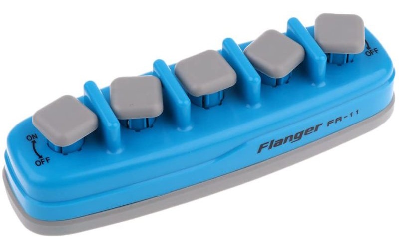 Flanger FA-11-BE Тренажер для начинающих пианистов, голубой