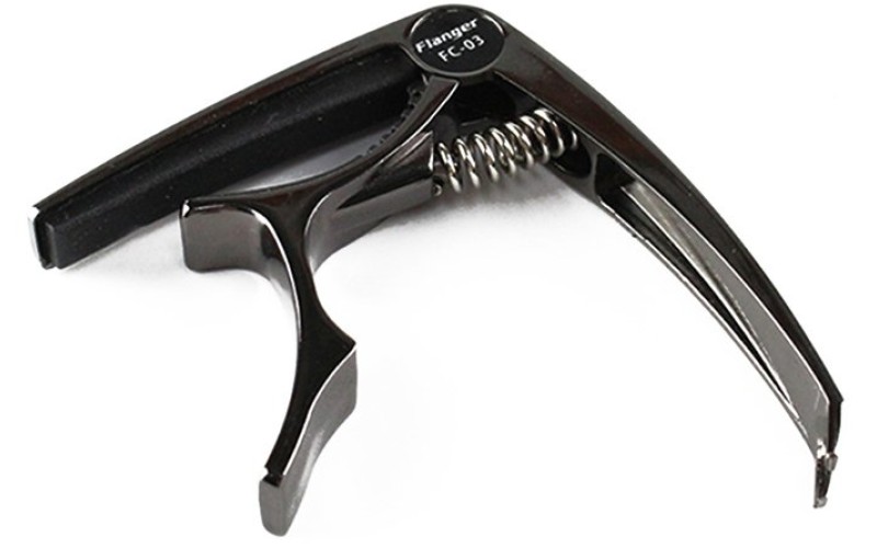 Flanger FC-03-BK Каподастр универсальный, черный