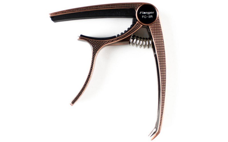 Flanger FC-03R-R Каподастр универсальный, красный