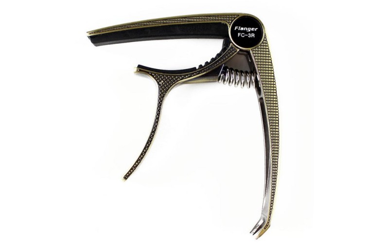 Flanger FC-03R-Y Каподастр универсальный, желтый