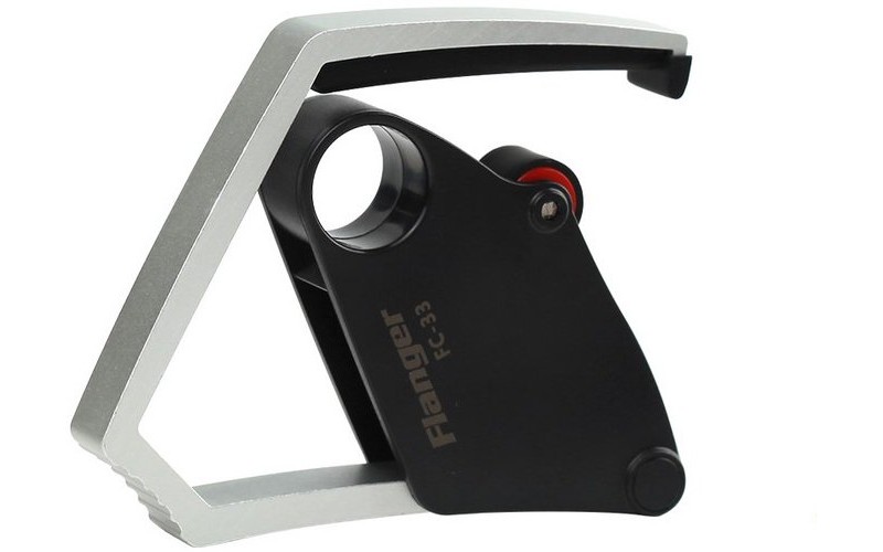 Flanger FC-33-S Каподастр универсальный, серебристый