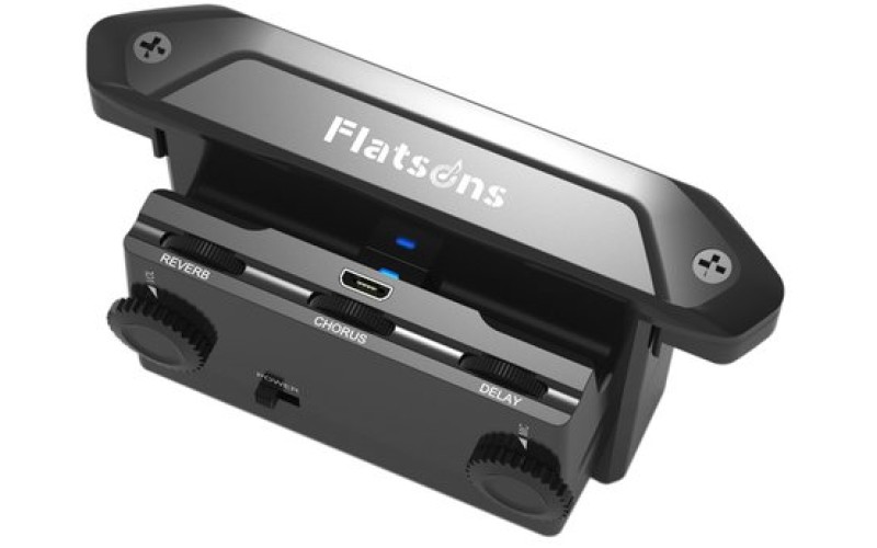 Flatsons FR2 Гитарный магнитный звукосниматель, трансакустический