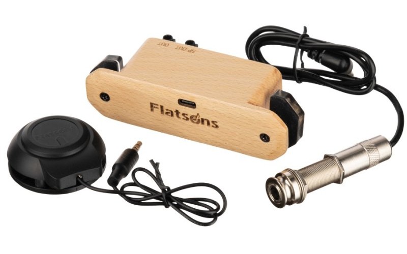 Flatsons FR6 Звукосниматель для акустической гитары, трансакустический