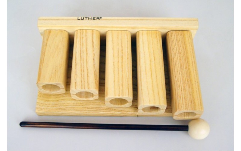 FLEET FLT-255 Агого, тон-блок деревянный, набор из 5 штук, с палочками