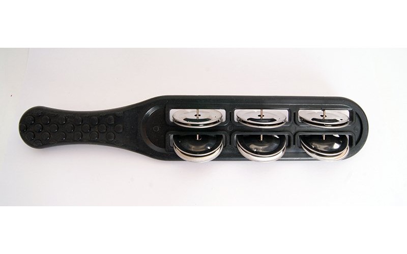 FLEET FLT-G16-2B Бубенцы плоские на пластиковой черной ручке, 6 пар