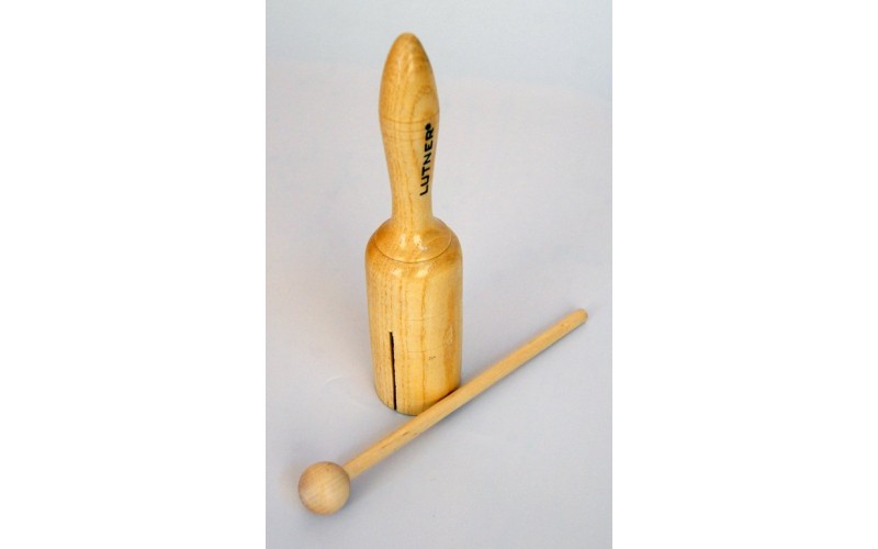 FLEET FLT-G3 Тон-блок деревянный одиночный на ручке, с палочкой