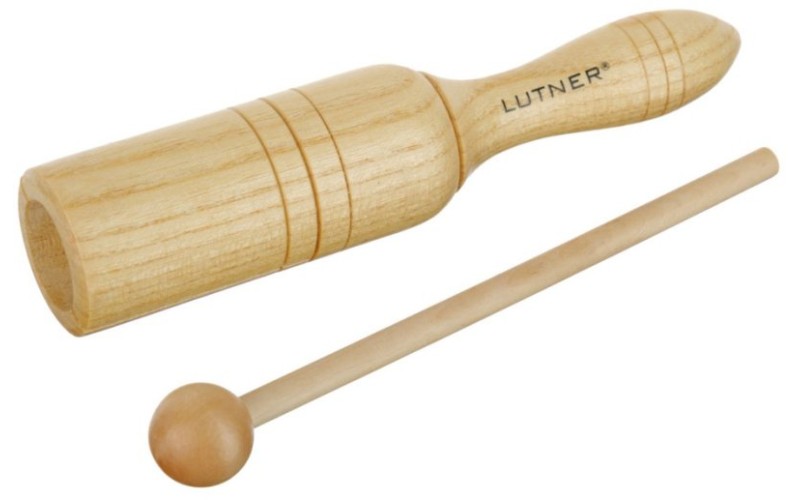 FLEET FLT-G3 Тон-блок деревянный одиночный на ручке, с палочкой