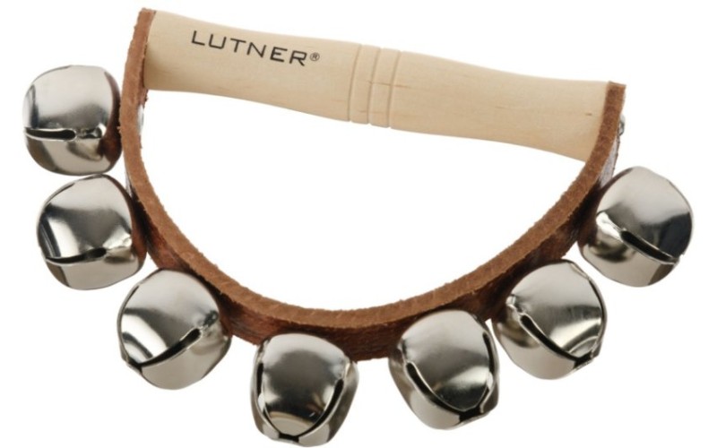 FLEET FLT-RT7R Колокольчики (7 шт.) на ручке полукруг на кожанном ремешке