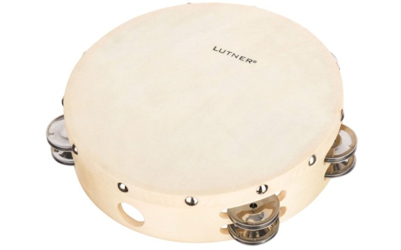 FLEET FLT-TH8-12 Тамбурин с кожей с 12 бубенцами