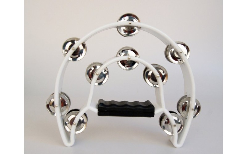 FLEET FLT-TW20 Тамбурин на ручке полумесяц 20 пар бубенцов