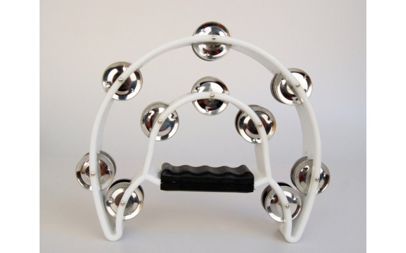 FLEET FLT-TW20 Тамбурин на ручке полумесяц 20 пар бубенцов