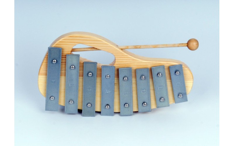 FLEET FLT003 Глокеншпиль (металлофон) детский 8 нот на ручке