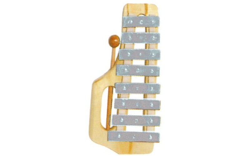 FLEET FLT004 Глокеншпиль (металлофон) детский 8 нот на ручке