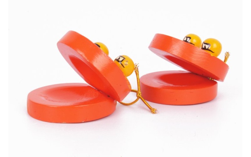 FLEET G10-6 Деревянные кастаньеты с глазами