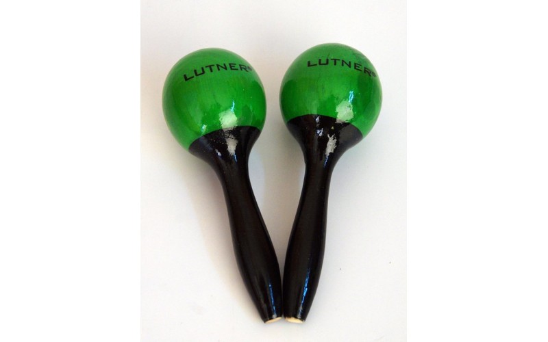 FLEET M11A Деревянные маракасы на ручке диаметр 5.5cм, длина 15см