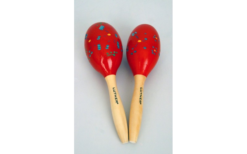 FLEET M2 Деревянные маракасы на ручке диаметр 8.2cм, длина 28см