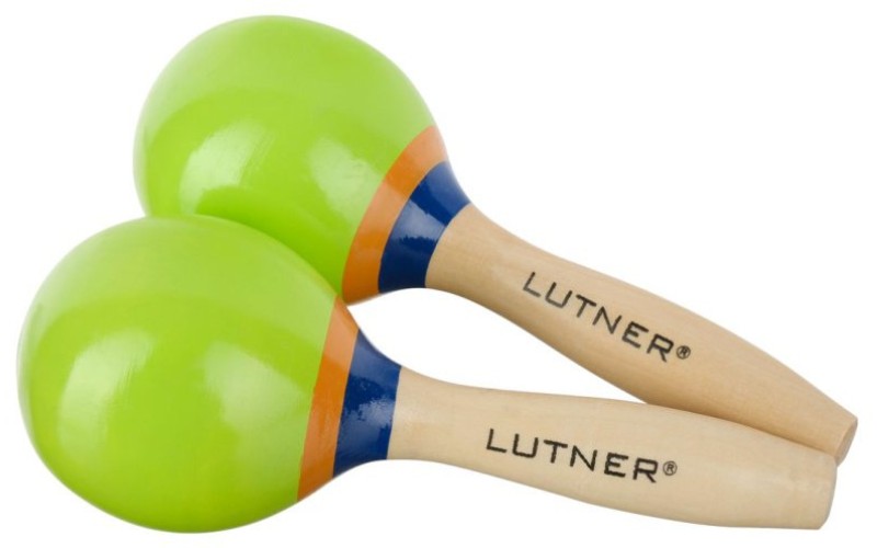 FLEET M7A Деревянные маракасы на ручке, диаметр 5cм, длина 13см