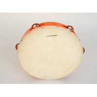 FLEET TH10-6B Тамбурин с кожей с 6 бубенцами