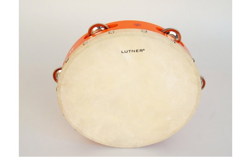 FLEET TH10-6B Тамбурин с кожей с 6 бубенцами