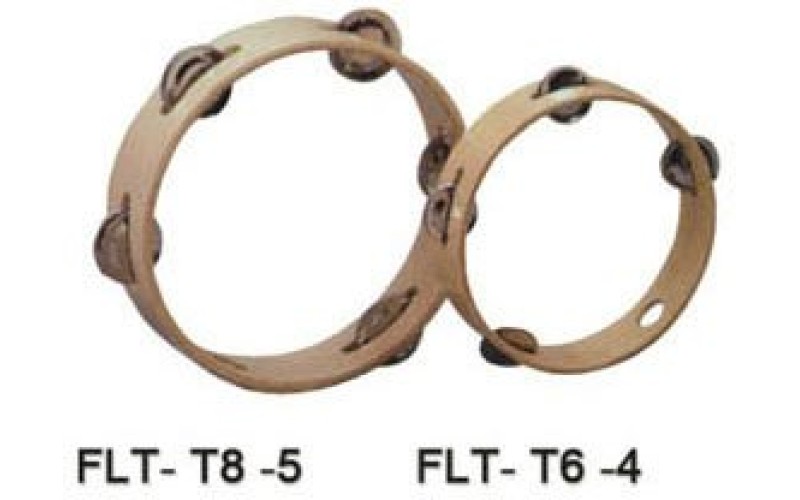 FLEET TH8-5 Тамбурин, без мембраны, 5 пар бубенцов