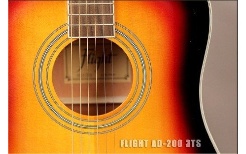 FLIGHT AD-200 3TS - акустическая гитара