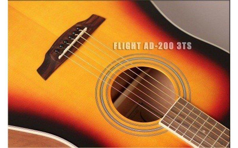 FLIGHT AD-200 3TS - акустическая гитара