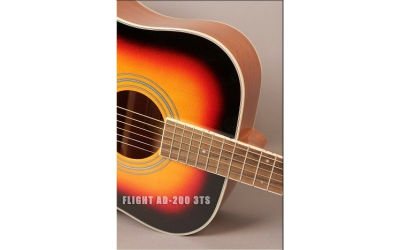 FLIGHT AD-200 3TS - акустическая гитара
