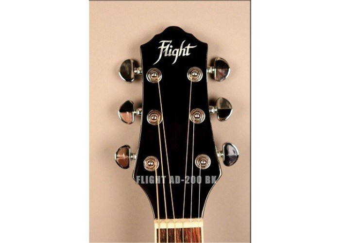 FLIGHT AD-200 BK - акустическая гитара