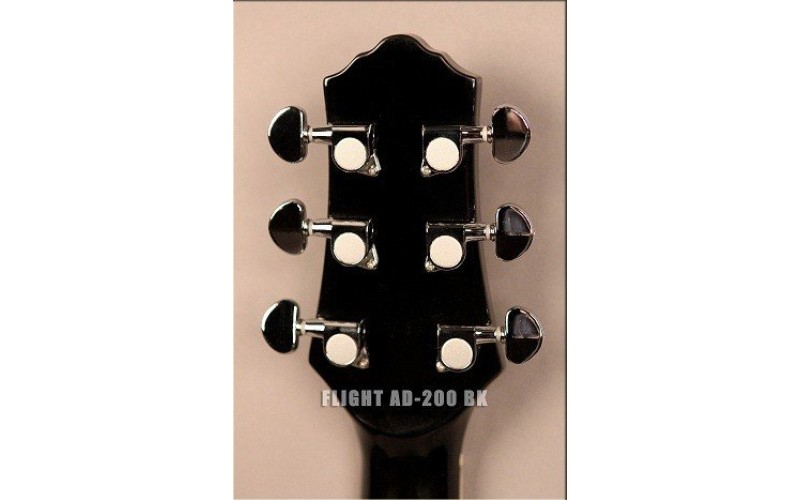 FLIGHT AD-200 BK - акустическая гитара