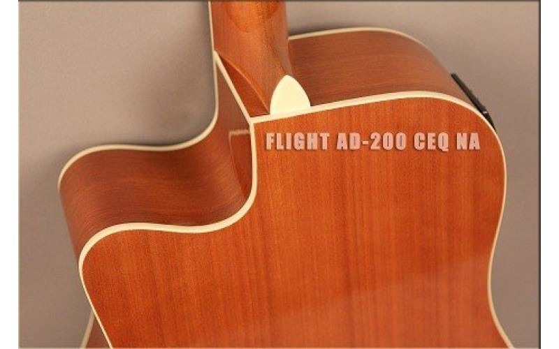 FLIGHT AD-200 CEQ NA - электроакустическая гитара