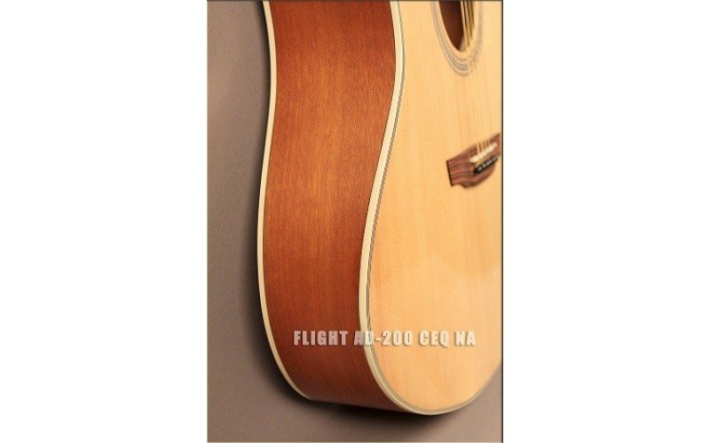FLIGHT AD-200 CEQ NA - электроакустическая гитара