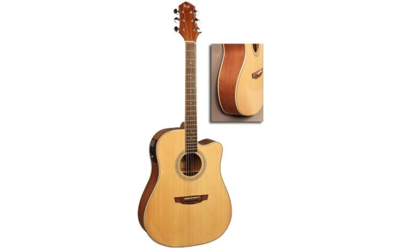 FLIGHT AD-200 CEQ NA - электроакустическая гитара