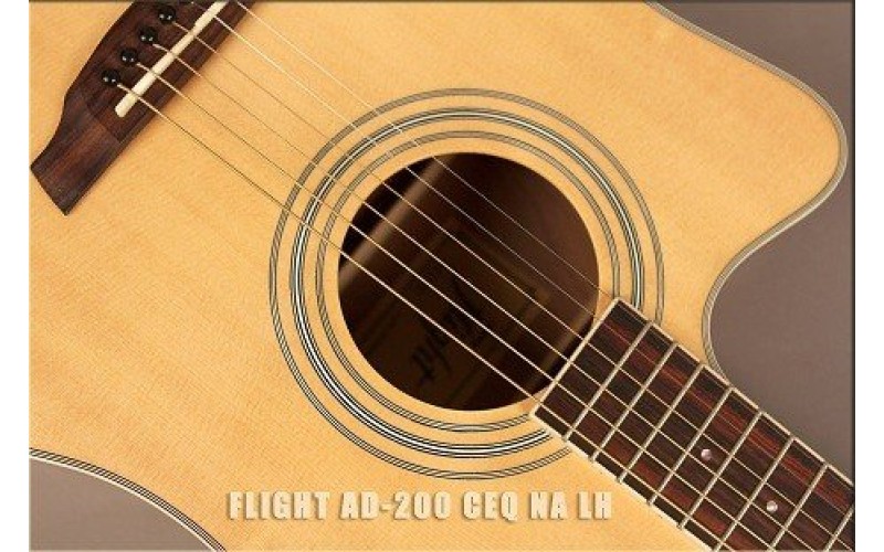 FLIGHT AD-200 CEQ NA LH - электроакустическая гитара