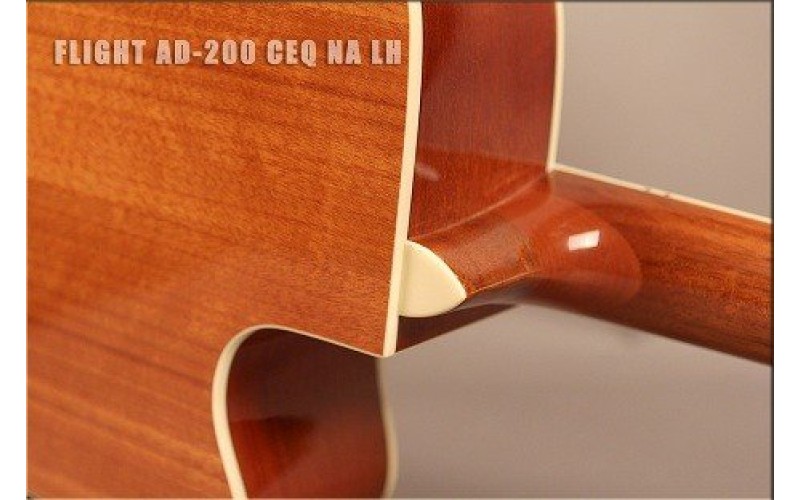 FLIGHT AD-200 CEQ NA LH - электроакустическая гитара