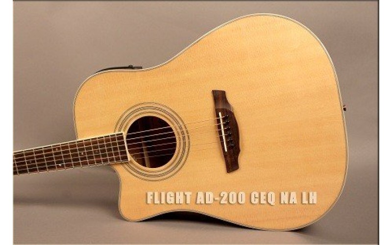 FLIGHT AD-200 CEQ NA LH - электроакустическая гитара