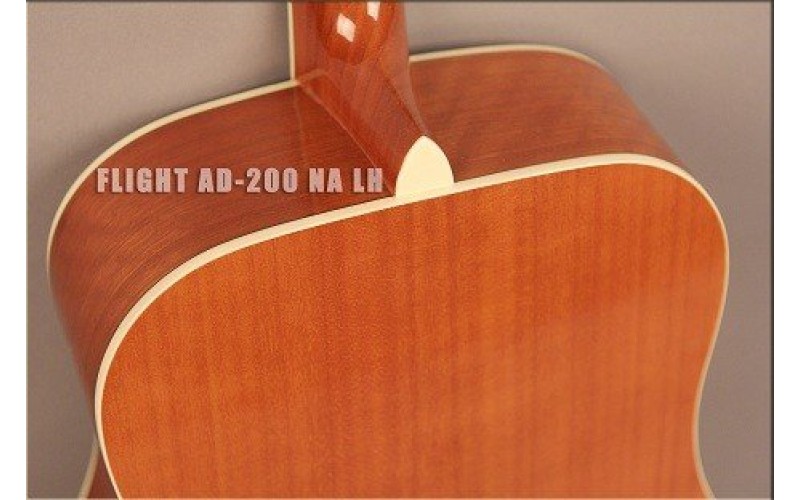 FLIGHT AD-200 NA LH - леворукая акустическая гитара
