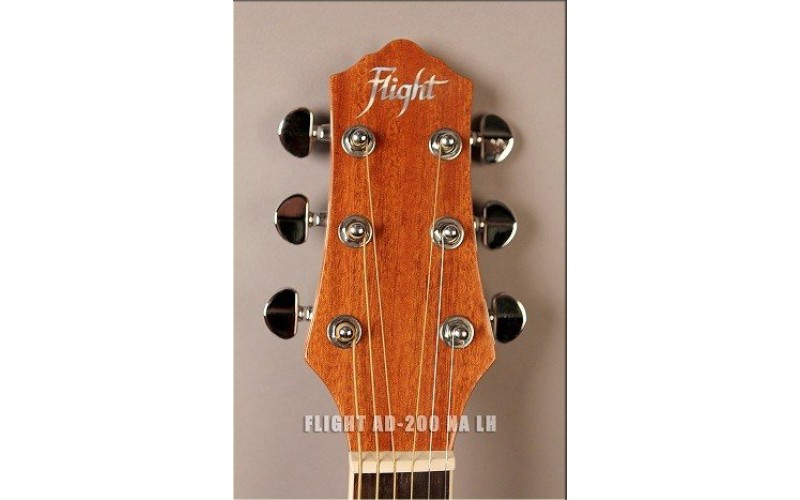 FLIGHT AD-200 NA LH - леворукая акустическая гитара