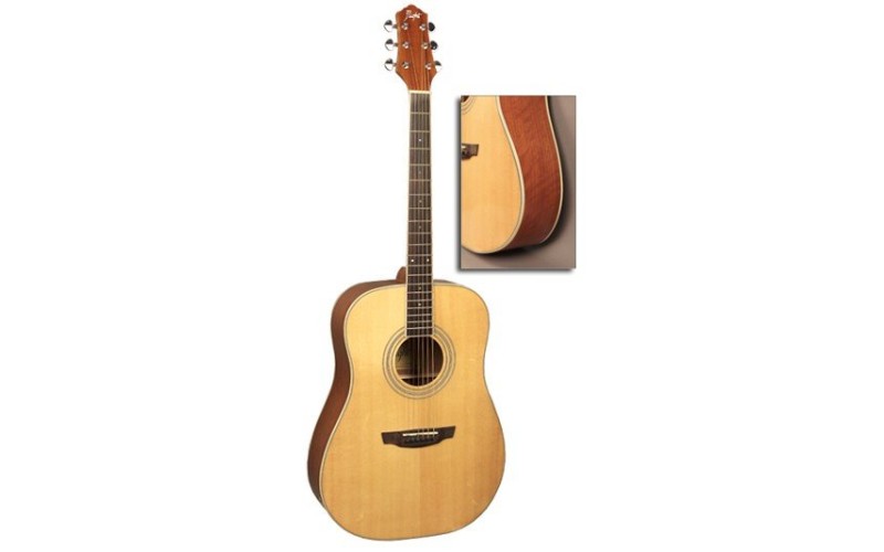 FLIGHT AD-200 NA LH - леворукая акустическая гитара