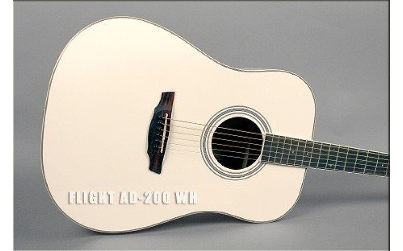 FLIGHT AD-200 WH - акустическая гитара